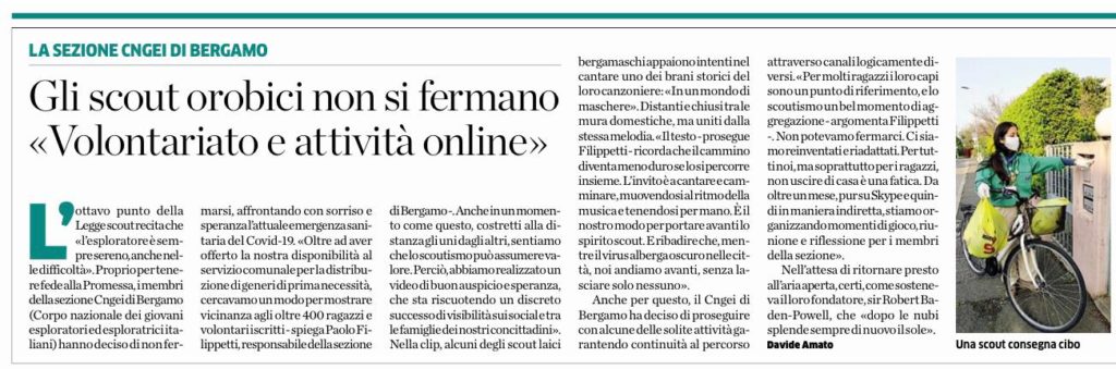 ABBIAMO FATTO “ECO” E PARLANO DI NOI