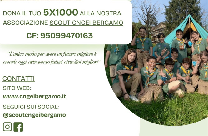 DONA IL TUO 5X1000